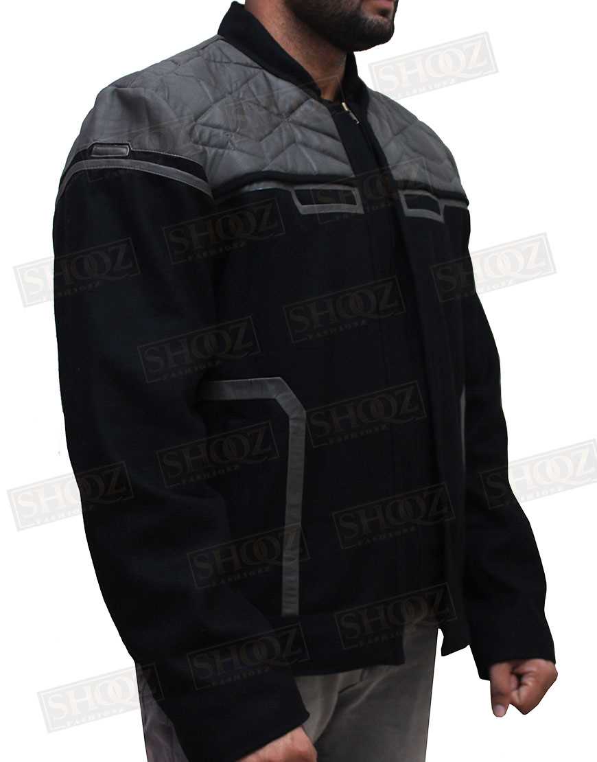 Star Trek Picard Patrick Stewart Black Jacket